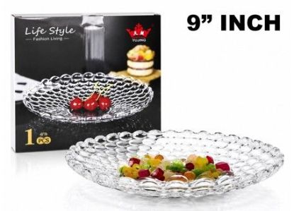 Picture of CK - Yujing 9.5"Inch Fruit Plate 1 Pc Col Box -CK2