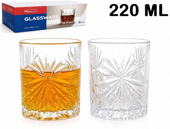 Picture of CK - D-SOGA 220 ML JUICE GLASS COL BOX 6 PC SET -CK36