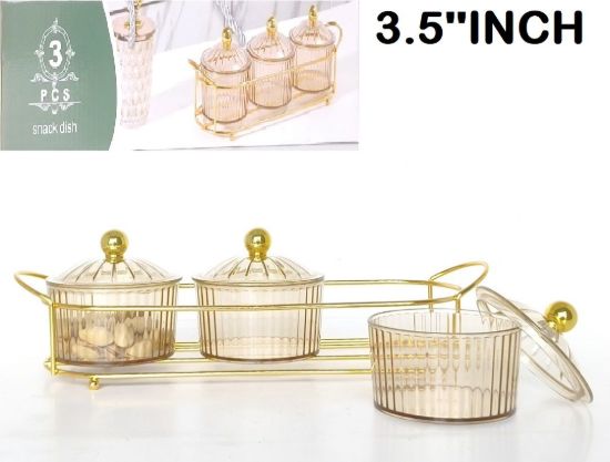 Picture of CK - 3 PCS BIG PLASTIC CANDY ON TRAY IN COL BOX -CK40