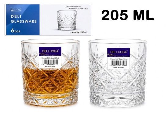 Picture of CK - DELI 210 ML JUICE GLASS COL BOX 6 PC SET -CK37