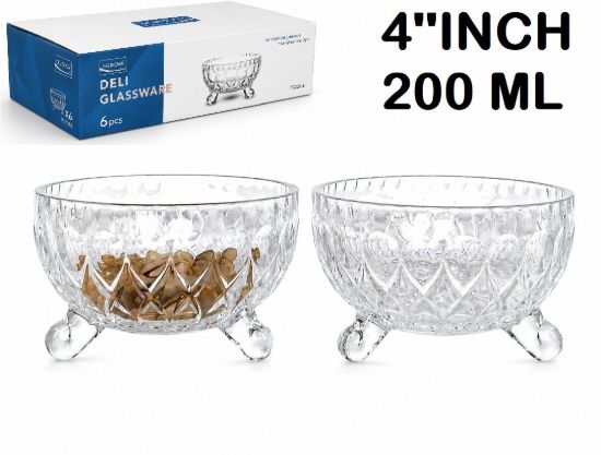 Picture of CK - GREEN APPLE 6 PCS 3 LEG BOWL IN GIFT PACK -CK41