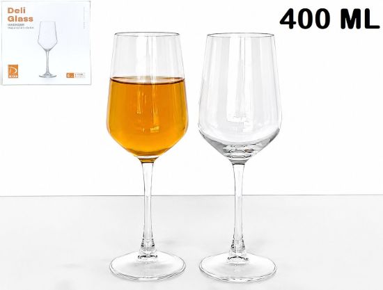 Picture of CK - 400 ML WINE GLASS 6 PC COL BOX -CK42