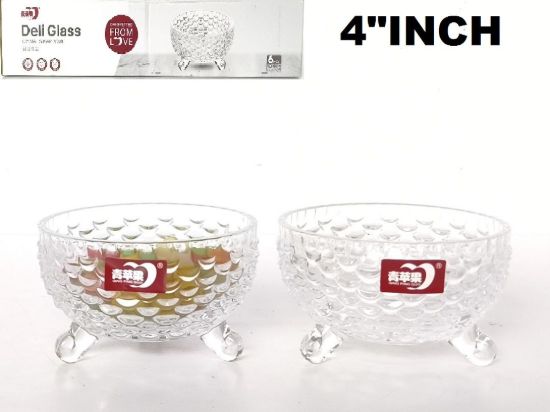 Picture of CK - GREEN APPLE 6 PCS 3 LEG BOWL IN GIFT PACK -CK54