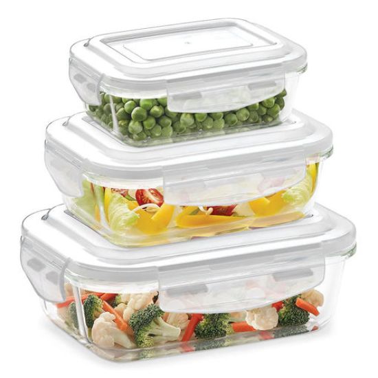 Picture of CK - 3 PC RECT BOX (350,620,1030 ML) GIFT BOX 10 SET CTN -CK55